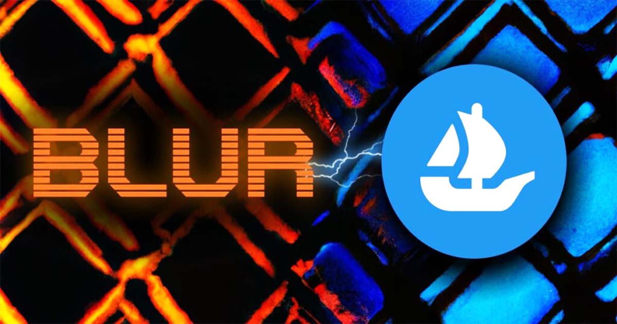 glassnode onchain report blur challenges opensea